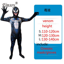 Load image into Gallery viewer, Spiderman Superman Iron Man Cosplay Costume for Boys Carnival Halloween Costume for Kids Star Wars Deadpool Thor Ant man Panther