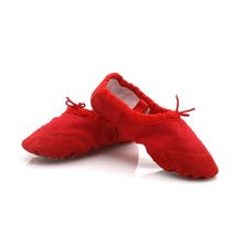 Load image into Gallery viewer, Girls Kids Pointe Shoes Dance Slippers High Quality Ballerina Practice Shoe For Ballet 5 color Ballet Dancer Professional Shoe